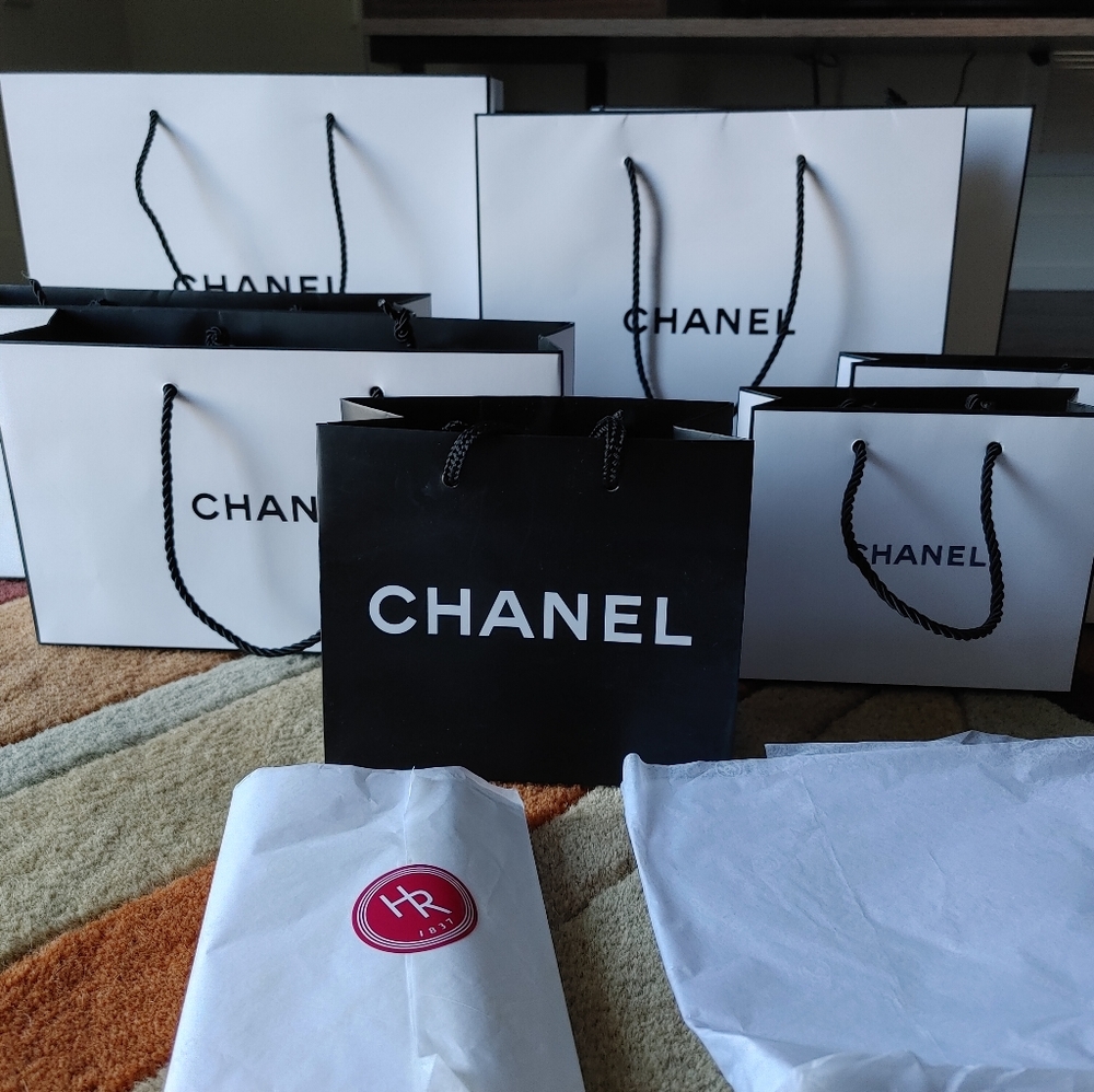 Chanel shopping bags